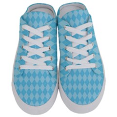 Baby Blue Design Half Slippers