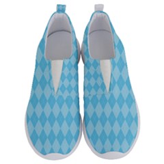 Baby Blue Design No Lace Lightweight Shoes