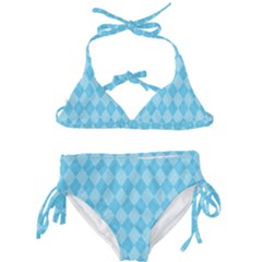 Baby Blue Design Kids  Classic Bikini Set by ArtsyWishy