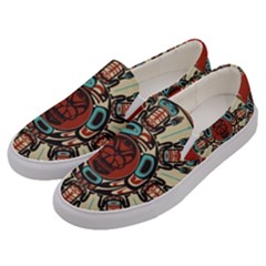 Grateful-dead-pacific-northwest-cover Men s Canvas Slip Ons by Sapixe