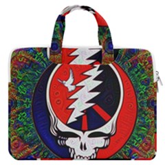 Grateful Dead - Double Pocket Laptop Bag by Sapixe