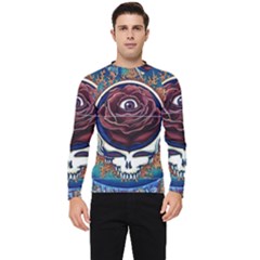 Grateful-dead-ahead-of-their-time Men s Long Sleeve Rash Guard by Sapixe