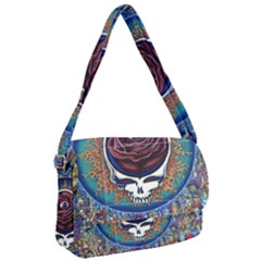 Grateful-dead-ahead-of-their-time Courier Bag by Sapixe