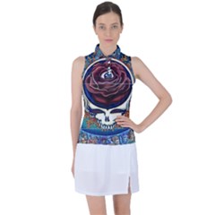 Grateful-dead-ahead-of-their-time Women s Sleeveless Polo Tee by Sapixe