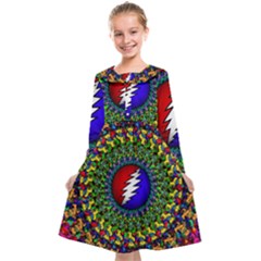 Grateful Dead Kids  Midi Sailor Dress