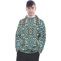 Stones Ornament Mosaic Print Pattern Men s Pullover Hoodie by dflcprintsclothing