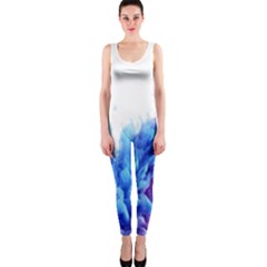 Abstract smoke One Piece Catsuit