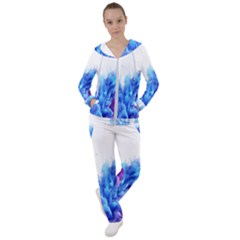 Abstract smoke Women s Tracksuit