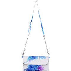 Abstract smoke Mini Crossbody Handbag