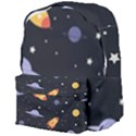 Cosmos Rockets Spaceships Ufos Giant Full Print Backpack View4