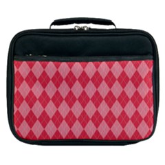 Red Diamonds Lunch Bag by ArtsyWishy