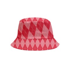 Red Diamonds Bucket Hat (kids) by ArtsyWishy