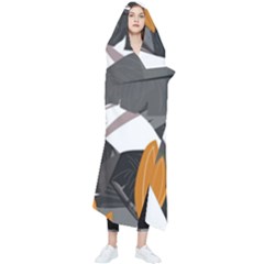 Natural Palm Plant Wearable Blanket