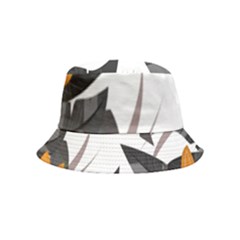 Natural Palm Plant Inside Out Bucket Hat (kids)
