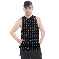 Alchemical Symbols - Collected Inverted Men s Sleeveless Hoodie by WetdryvacsLair