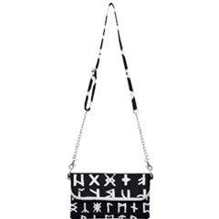 The Anglo Saxon Futhorc Collected Inverted Mini Crossbody Handbag by WetdryvacsLair