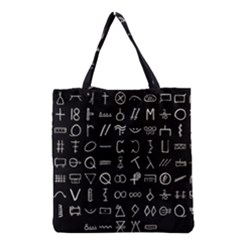 Hobo Signs Collected Inverted Grocery Tote Bag by WetdryvacsLair