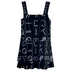 Hobo Signs Collected Inverted Kids  Layered Skirt Swimsuit by WetdryvacsLair