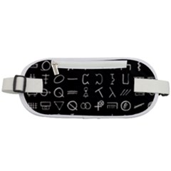 Hobo Signs Collected Inverted Rounded Waist Pouch by WetdryvacsLair