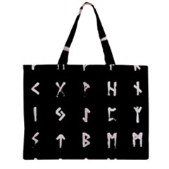 Elder Futhark Rune Set Collected Inverted Zipper Mini Tote Bag by WetdryvacsLair