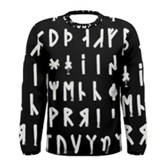 Complete Dalecarlian Rune Set Inverted Men s Long Sleeve Tee by WetdryvacsLair