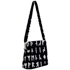 Complete Dalecarlian Rune Set Inverted Zipper Messenger Bag by WetdryvacsLair