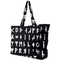 Complete Dalecarlian Rune Set Inverted Simple Shoulder Bag by WetdryvacsLair