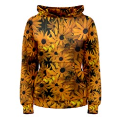 Rudbeckias  Women s Pullover Hoodie by Sobalvarro