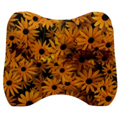 Rudbeckias  Velour Head Support Cushion by Sobalvarro