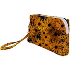 Rudbeckias  Wristlet Pouch Bag (small) by Sobalvarro