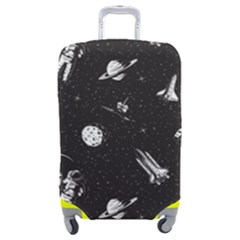 Space Love Luggage Cover (medium) by designsbymallika