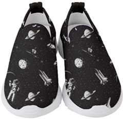 Space Love Kids  Slip On Sneakers by designsbymallika