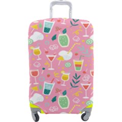 Tropical Drinks Luggage Cover (large) by designsbymallika