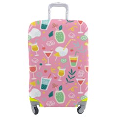 Tropical Drinks Luggage Cover (medium) by designsbymallika