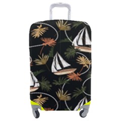 Beautiful Ships Pattern Luggage Cover (medium) by designsbymallika