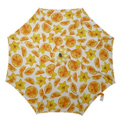 Oranges Love Hook Handle Umbrellas (small) by designsbymallika