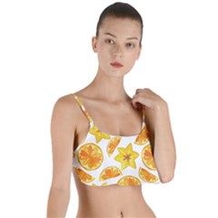 Oranges Love Layered Top Bikini Top  by designsbymallika