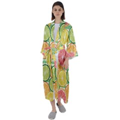 It Is Summer!! Maxi Satin Kimono by designsbymallika