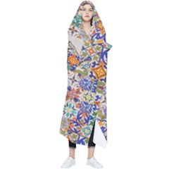 Mosaic Print Wearable Blanket by designsbymallika