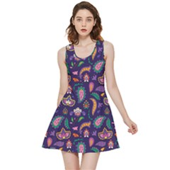 Paisley Print 2 Inside Out Reversible Sleeveless Dress