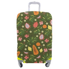 Tropical Fruits Love Luggage Cover (medium) by designsbymallika