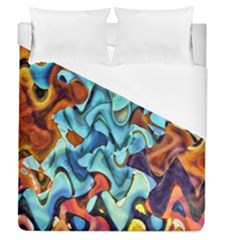 Abstrait Duvet Cover (queen Size) by sfbijiart