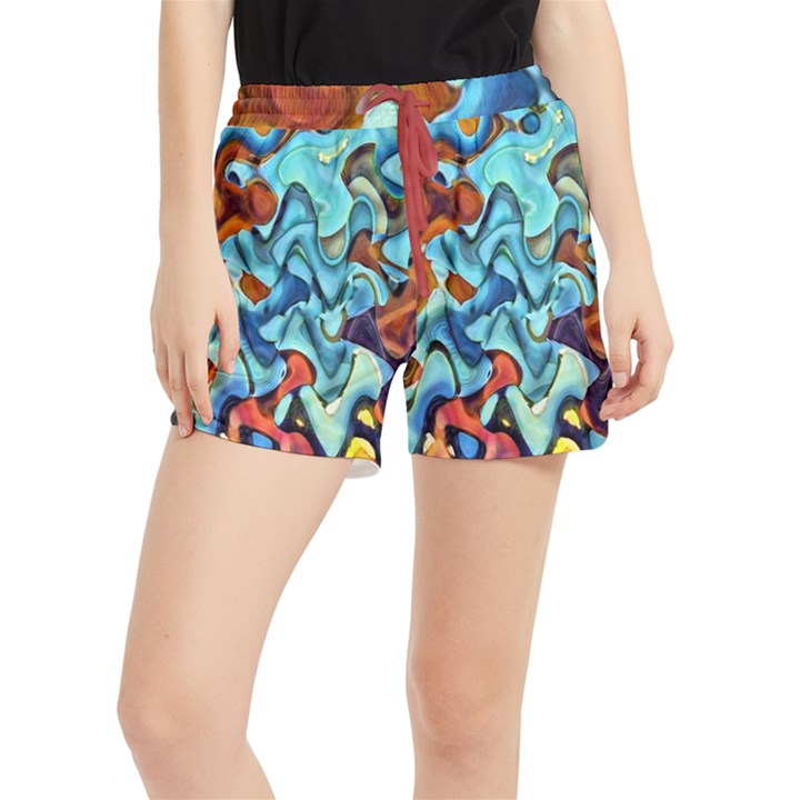 Abstrait 001 -1 (1)p Runner Shorts