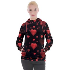 Multicoeur Women s Hooded Pullover by sfbijiart