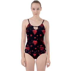 Multicoeur Cut Out Top Tankini Set by sfbijiart