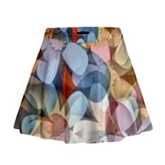 Multifleurs Mini Flare Skirt by sfbijiart