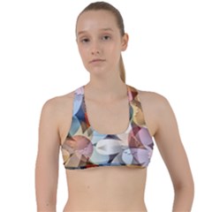 Multifleurs Criss Cross Racerback Sports Bra