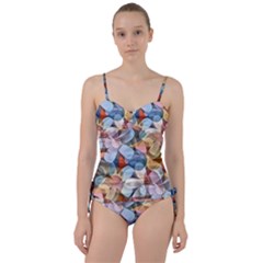 Multifleurs Sweetheart Tankini Set