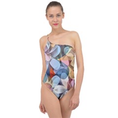 Multifleurs Classic One Shoulder Swimsuit