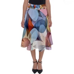 Multifleurs Perfect Length Midi Skirt by sfbijiart